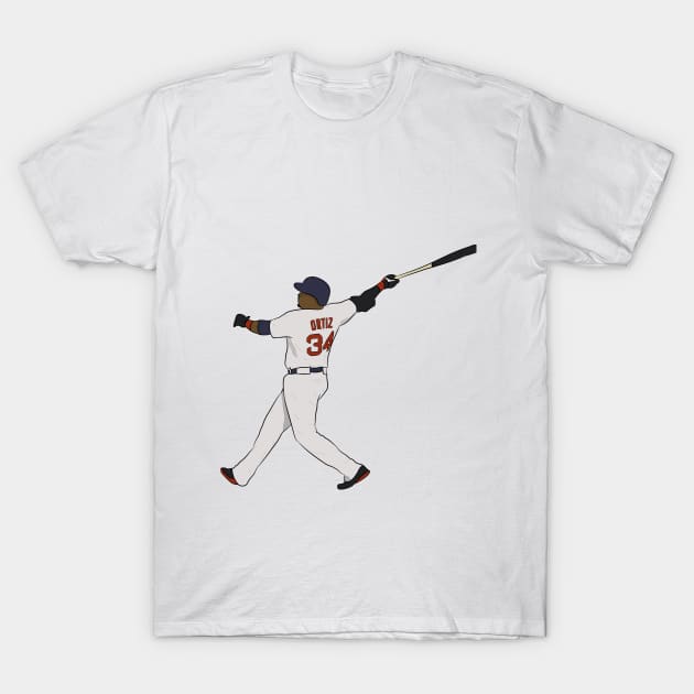 David Ortiz T-Shirt by SickSticksCo